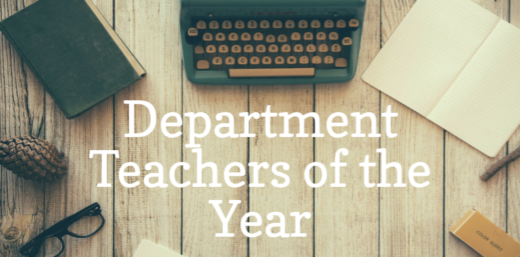 Department Teachers of the Year