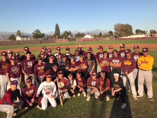 Softball and Baseball getting ready for their season to start. Photo Courtesy of Taylor Graciano 