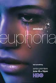 Zendaya featuring on the cover poster of Euphoria. Photo credits to Vulture Magazine