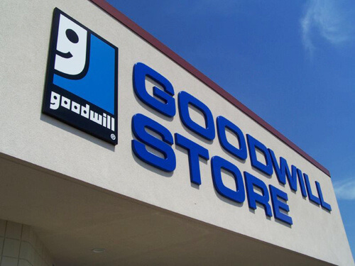 Goodwill, a common location for thrifting. Photo Credits to Ancon Construction