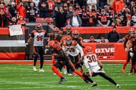 Bengals safety Jesse Bater making a tackle  photo by: Erik Drost, Wikipedia
