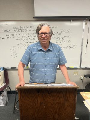 “I always tell my seniors two things, first they should learn about who they are and what excites them and they should learn about the world enough so they can combine those things to be successful,” said Emigh whos retiring this year.
