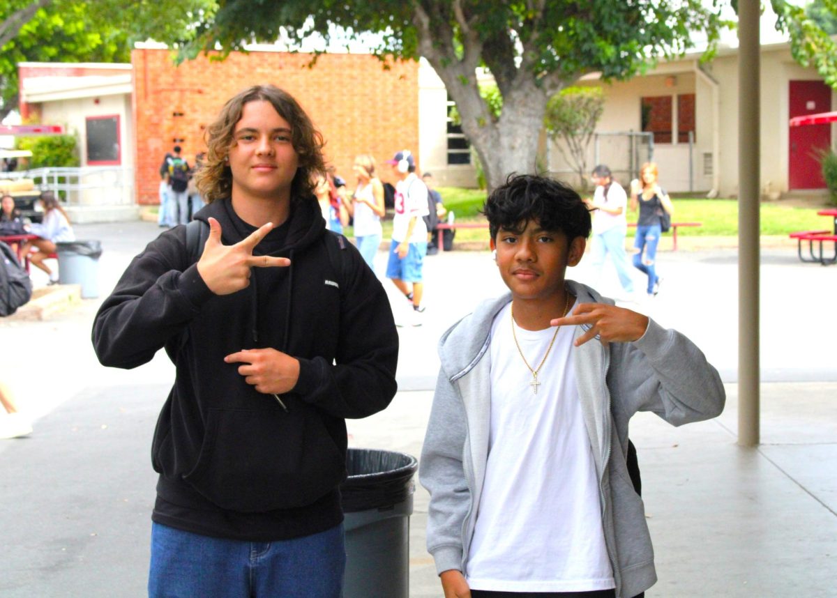 Freshmen Marcus Stanciu and Lizandro Ruiz