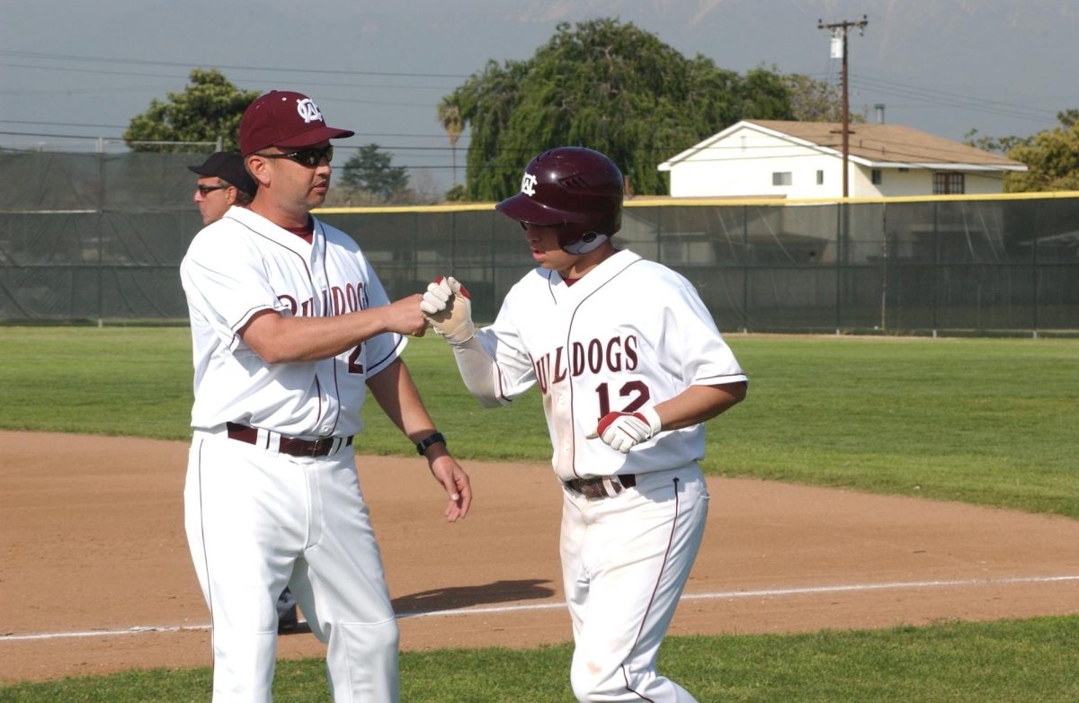 Lorenger coached Alumni Varsity baseball player George Johnson.