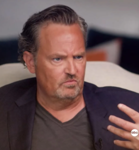 Matthew Perry opening up about his drug addiction with ABC news