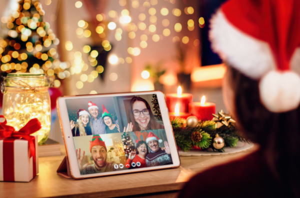 FaceTimeing family and friends during Christmas provides a virtual way to connect and share the holiday spirit, especially when long distances prevent in-person gatherings