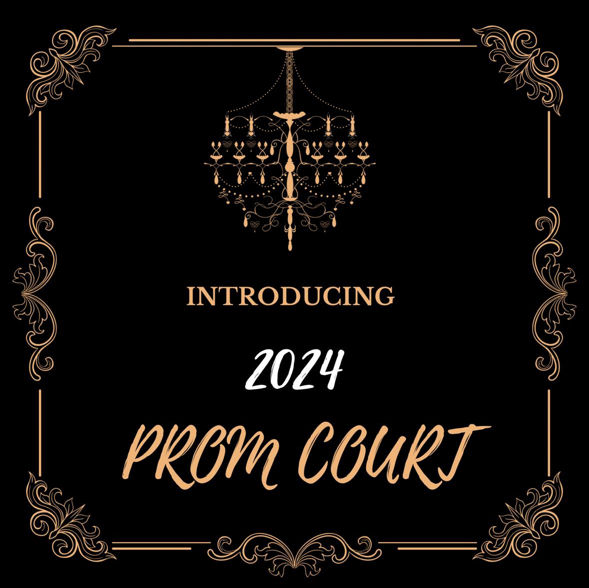 Prom court gives seniors the opportunity to fulfill the ideal high school experience, allowing candidates to promote what theyve accomplished throughout high school. Seniors Anicia Toscano, Katie Castillo, Maui Tagle, Ashley Carmouche, Analisa Soriano, Daniel Carrillo, Dominic Sanchez, Matthew Vasquez, Daniel Zelaya, and Nathan White are the 2024 prom court candidates. Online voting will open this Friday and will be open to all grades to vote for one of each gender. Prom Queen and King will be announced at prom on Saturday. 