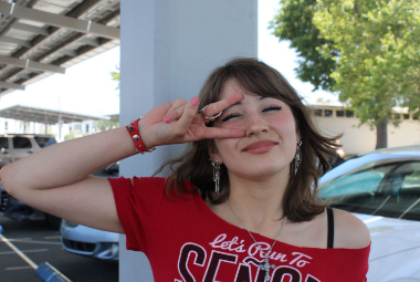 Senior Abigail Barrios found her escape in fashion as it not only let her wear anything she wanted, but she was able to make new friends along the way to add to her list of friends. “It helps me express who I really am and of course my friends that I’ve had long before high school and the ones that I made during high school as they’ve supported me through hard times.” said Barrios.