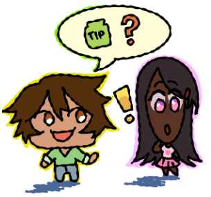A cartoon depicts how people have come to expect tips to be given to them. Sophomore Jocelyn Arechiga thinks tipping is necessary depending on the service given. “Because now we're expected to tip, I think it's become a requirement,” Arechiga said. Drawing by Lisa Ly