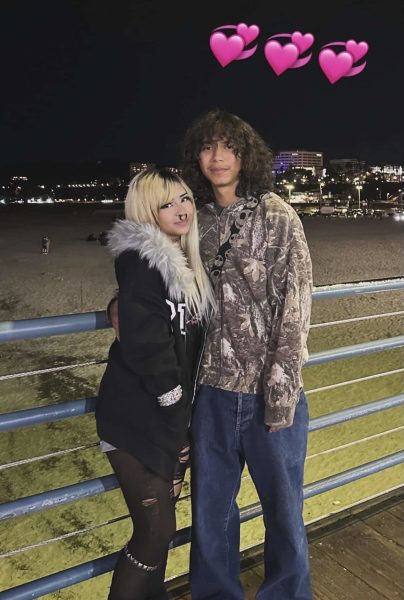 Sophomores Breauna Aleman and Jomar Echiribel embrace their different cultures and expresses that their individuality is one of the best parts of their relationship. ”I don’t think I would’ve connected the same with my girlfriend if she tried to fit in with everyone else,” Echiribel said. Photo courtesy of Breauna Aleman